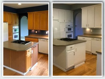 Kitchen Before & After 